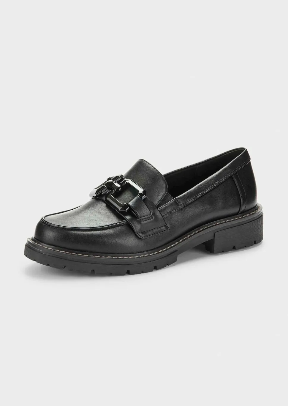Slipper in Lackleder-Optik