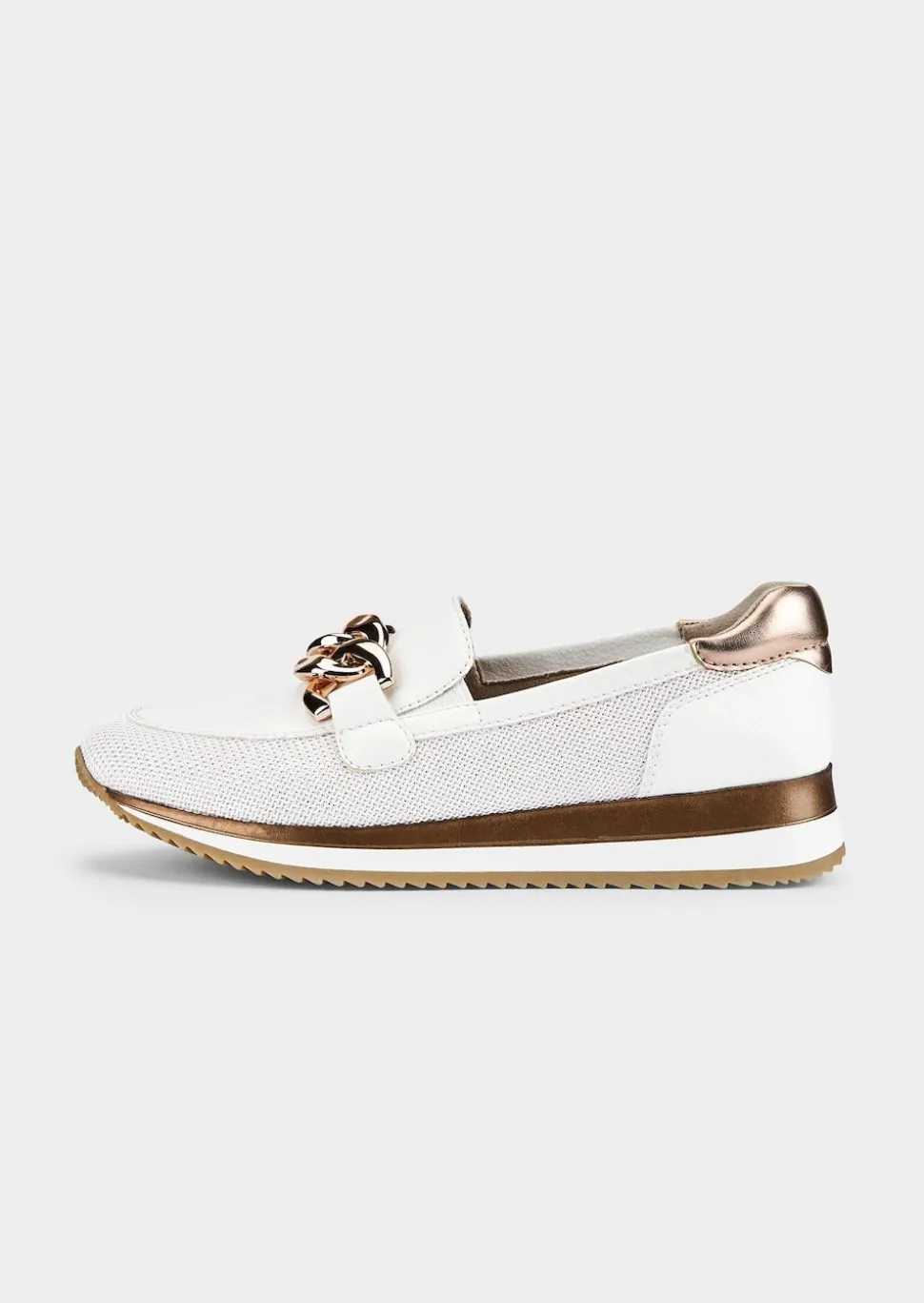 Slipper mit edlem Zierelement