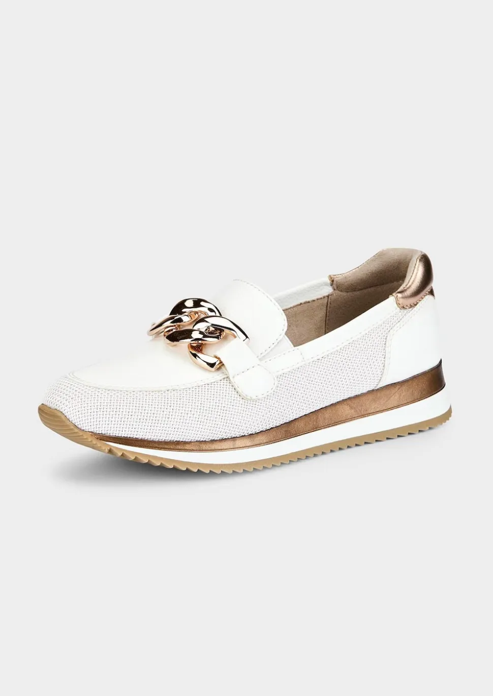 Slipper mit edlem Zierelement