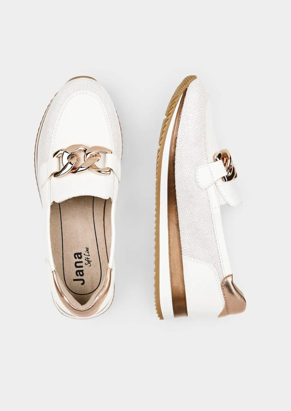 Slipper mit edlem Zierelement