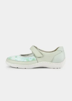 Slipper mit verstellbarem Klettverschluss