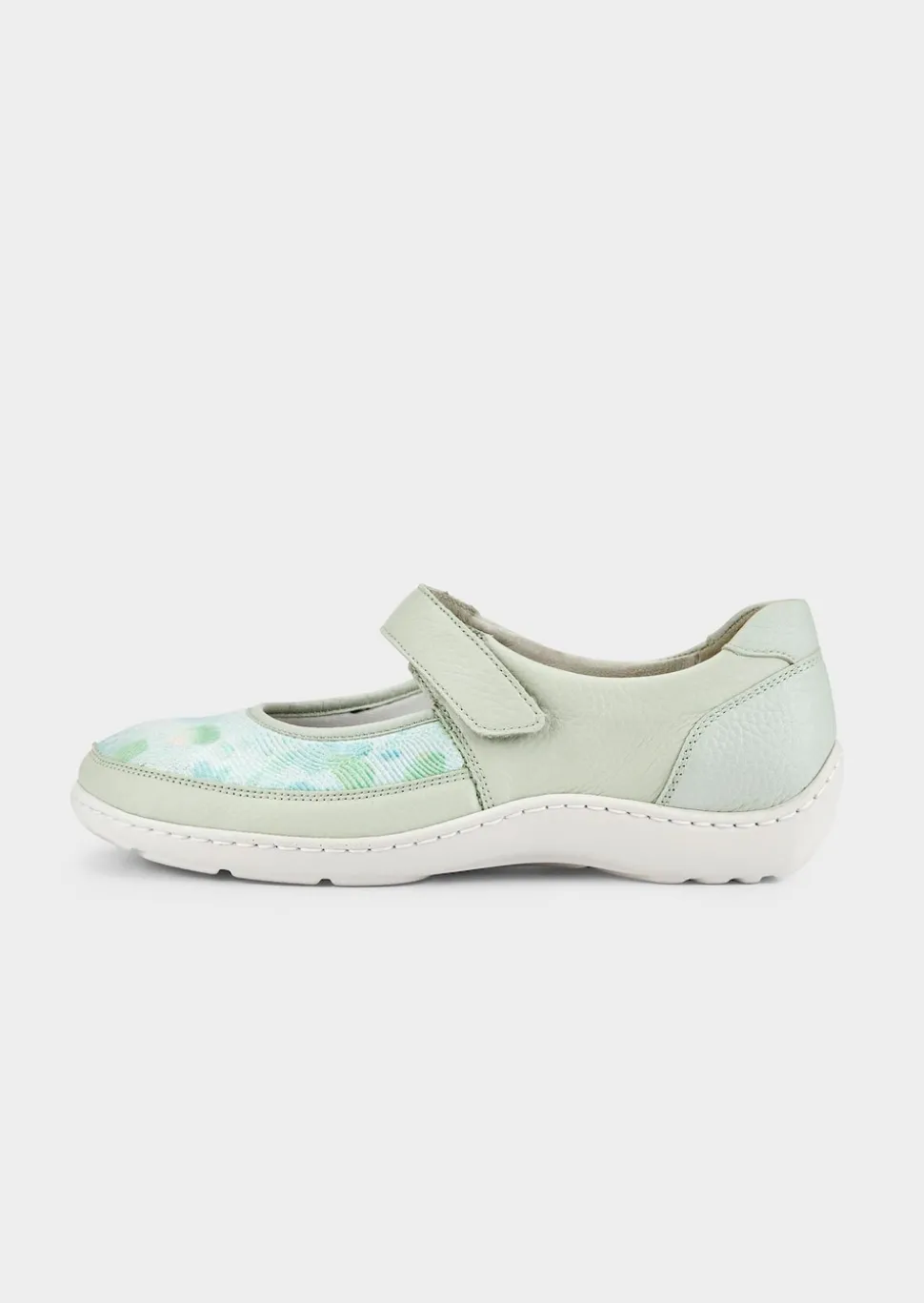Slipper mit verstellbarem Klettverschluss