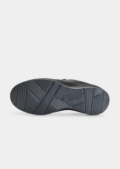 Sneaker aus Leder in Komfort-Weite