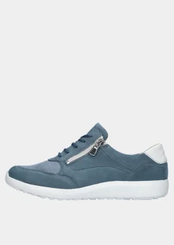 Sneaker mit federnder Luftpolstersohle
