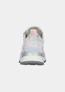Sneaker mit femininem Foliendruck