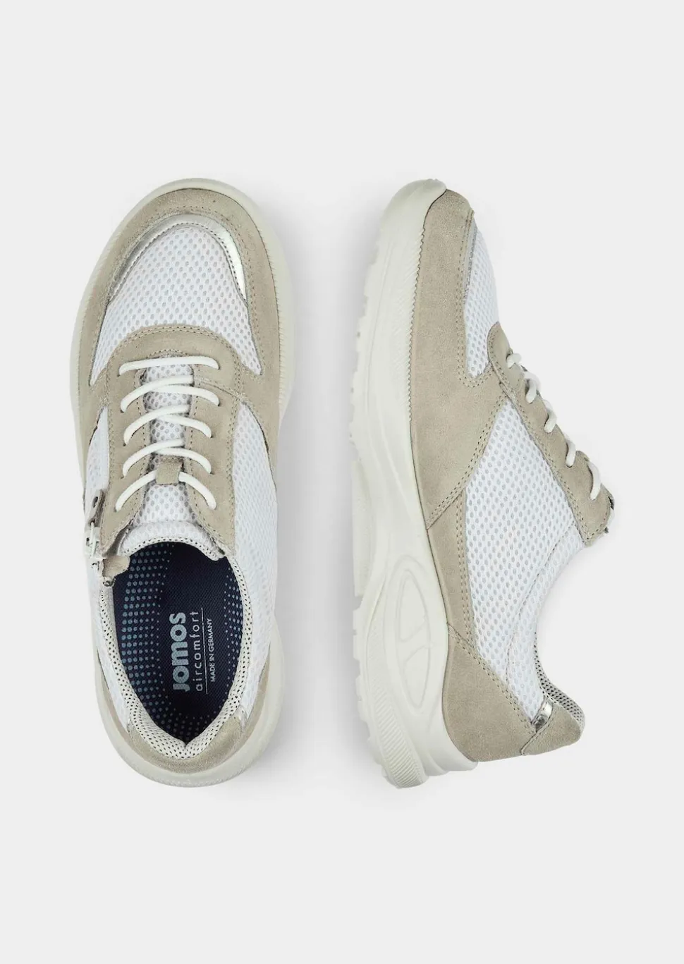 Sneaker mit herausnehmbarem Fußbett