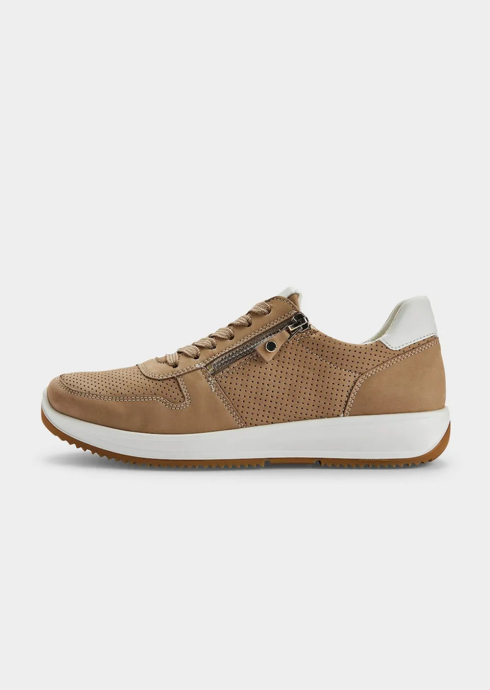 Sneaker mit komfortablem Reißverschluss