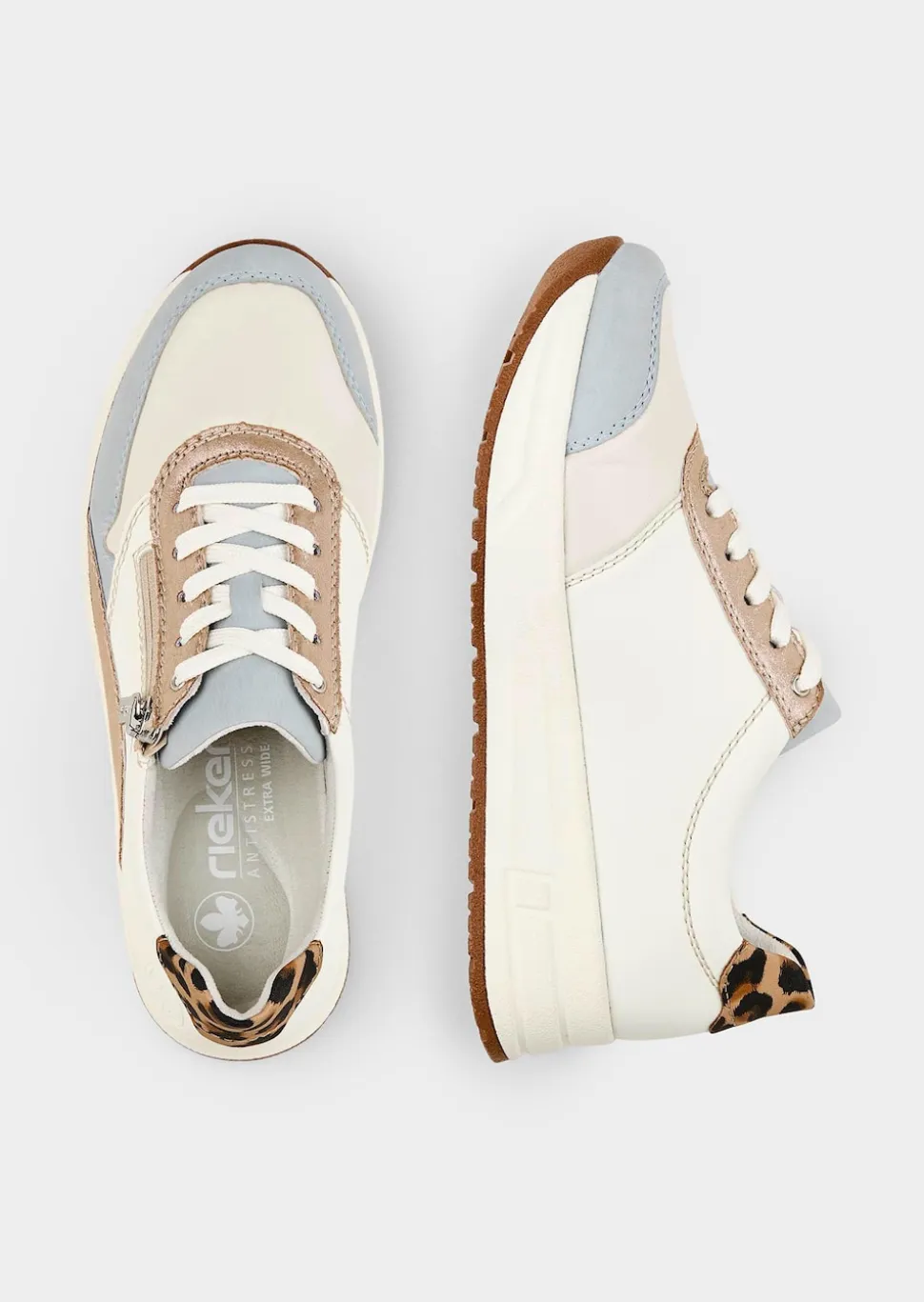 Sneaker mit Leo Print