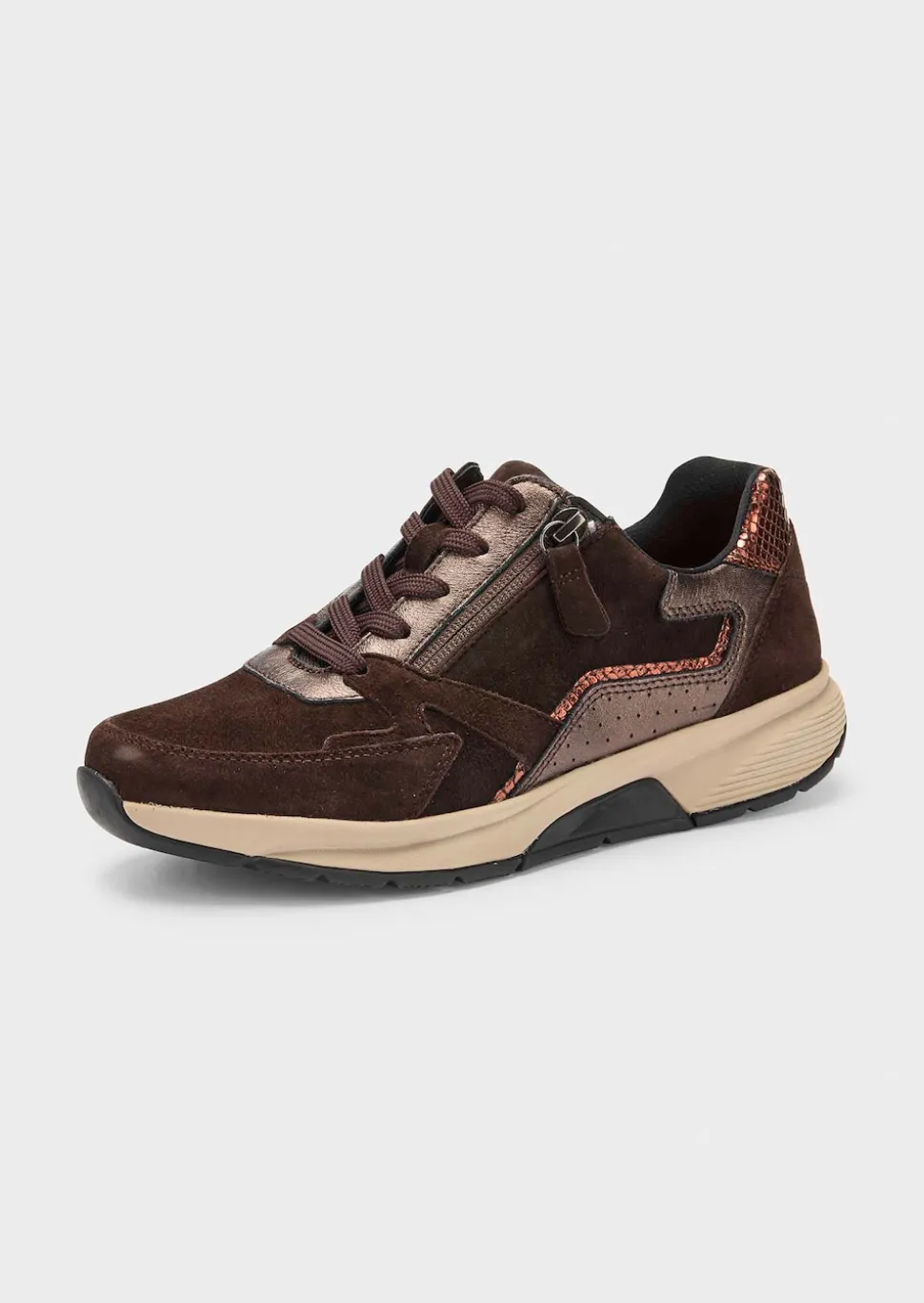 Sneaker mit Mesh-Futter