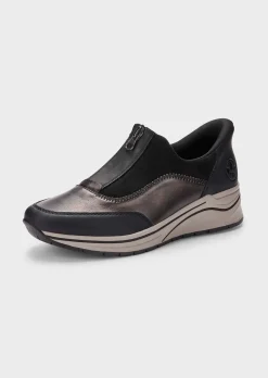 Sneaker mit Reißverschluss