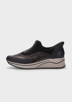 Sneaker mit Reißverschluss
