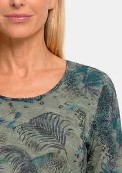 Sommershirt aus pflegeleichtem Viskose-Jersey