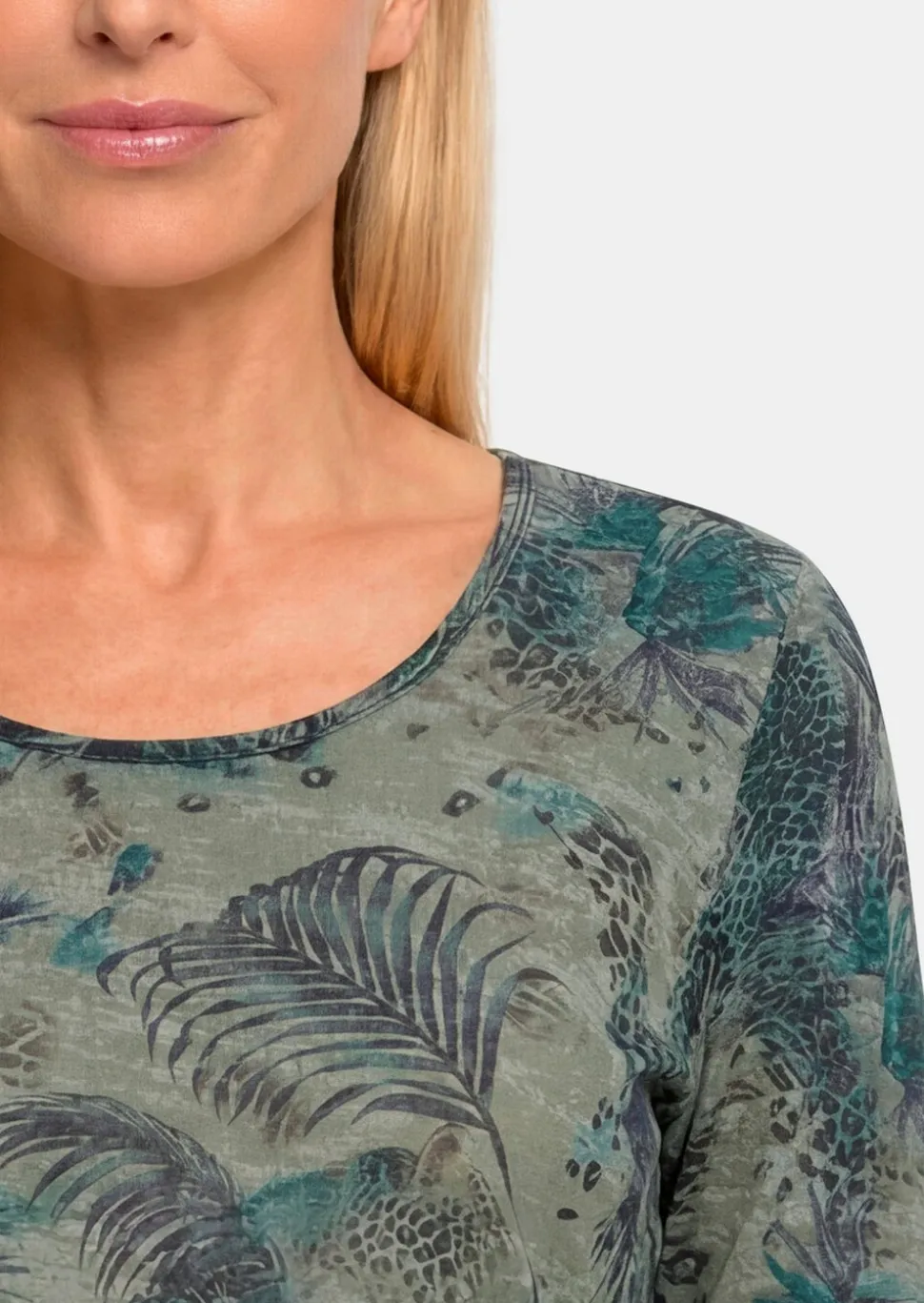 Sommershirt aus pflegeleichtem Viskose-Jersey