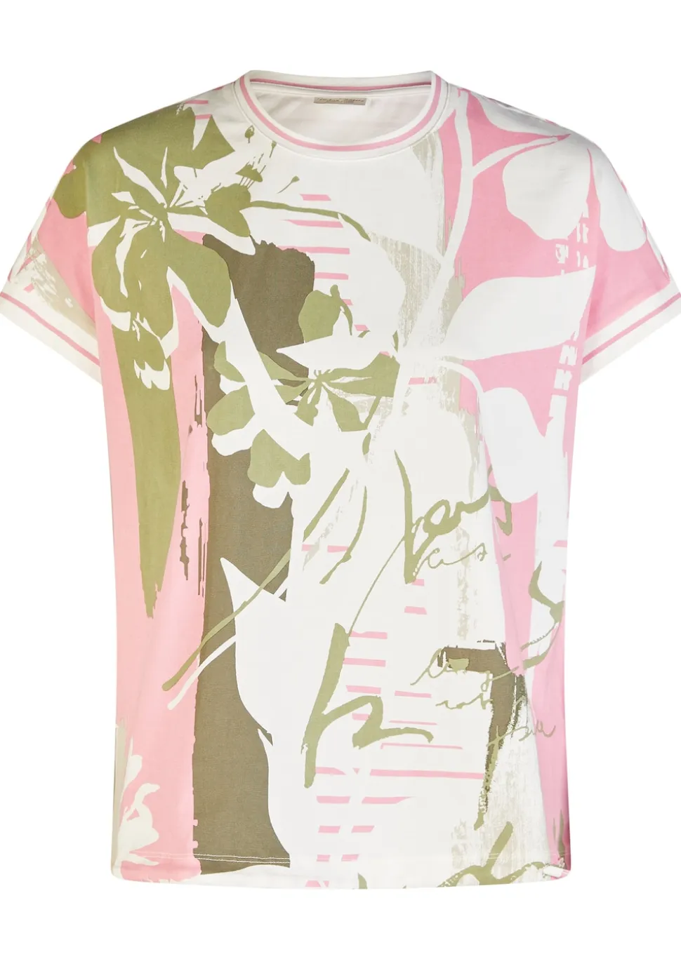 Sommershirt mit Tunnelzug am Saum