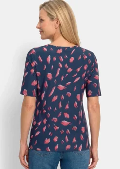Sommershirt mit Tupfenmuster
