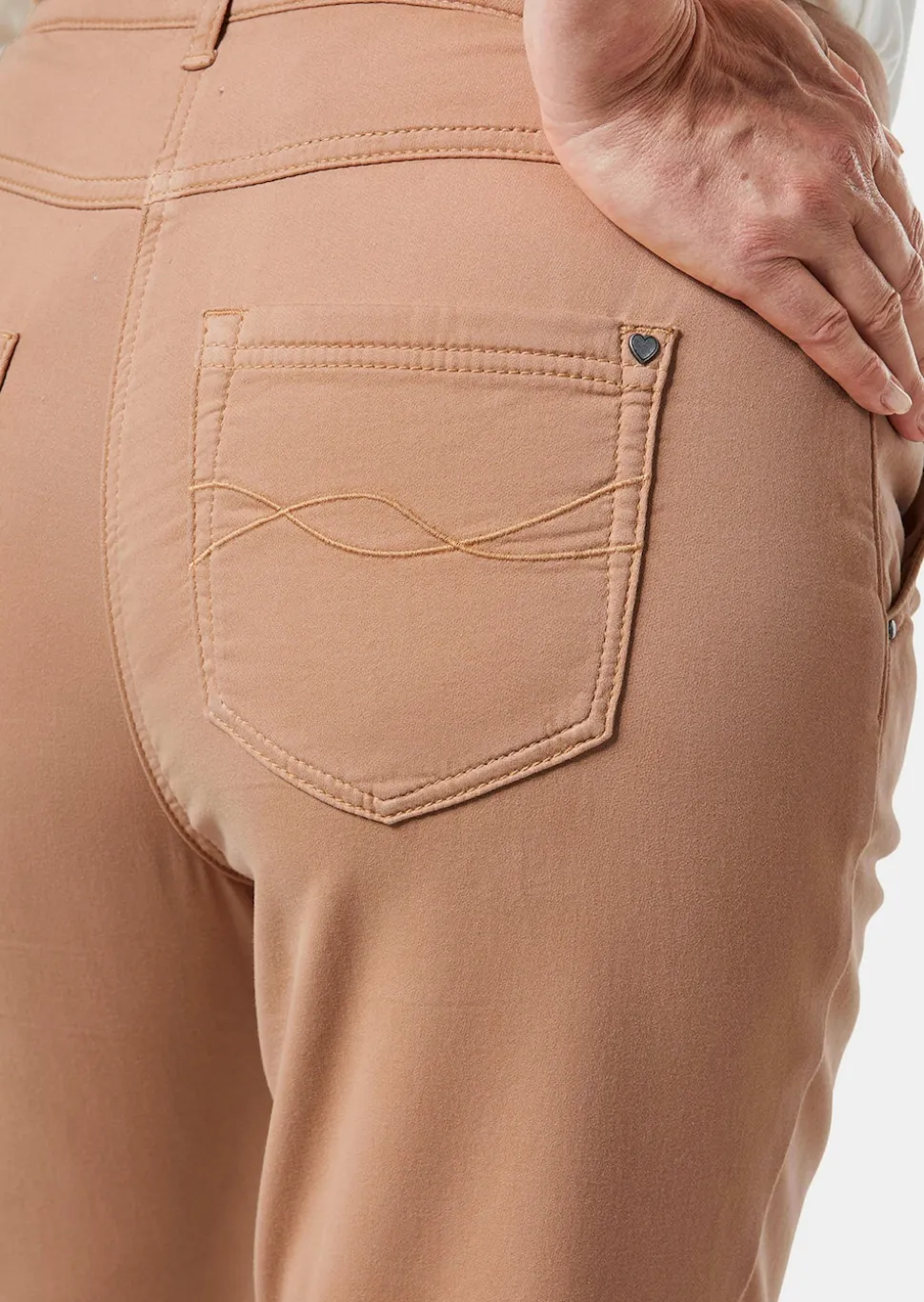 Sportive Baumwollhose in Stretchqualität