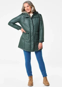 Sportiver Anorak mit warmer Wattierung