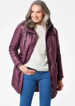 Sportiver Anorak mit warmer Wattierung