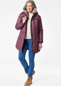 Sportiver Anorak mit warmer Wattierung