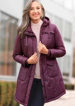 Sportiver Anorak mit warmer Wattierung
