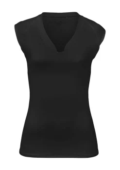 Sportliches Shirt mit Stehkragen