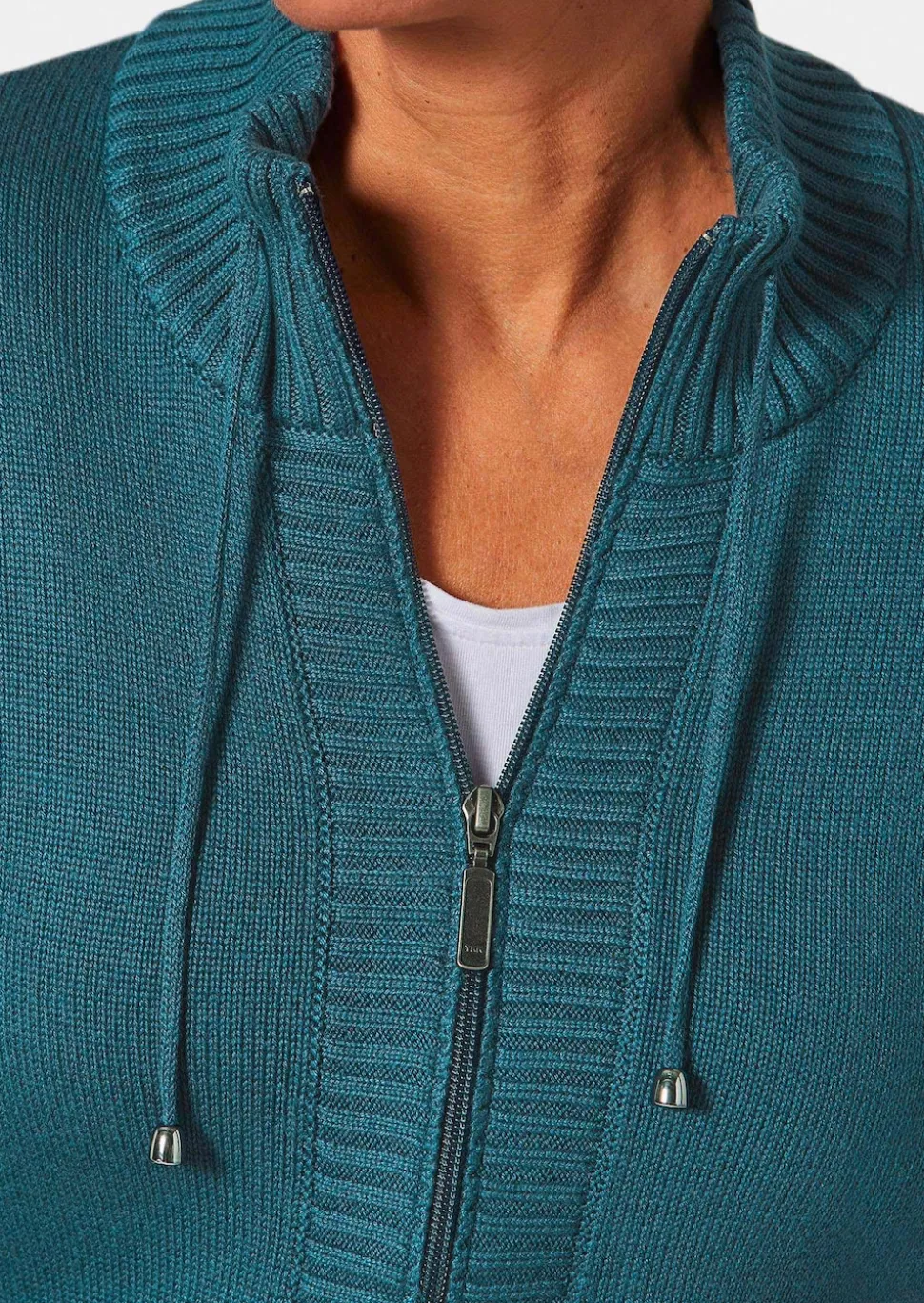 Sportliche Strickjacke