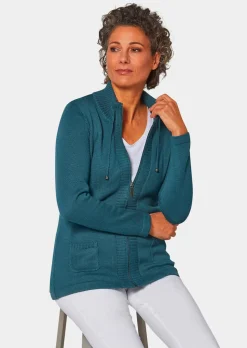 Sportliche Strickjacke
