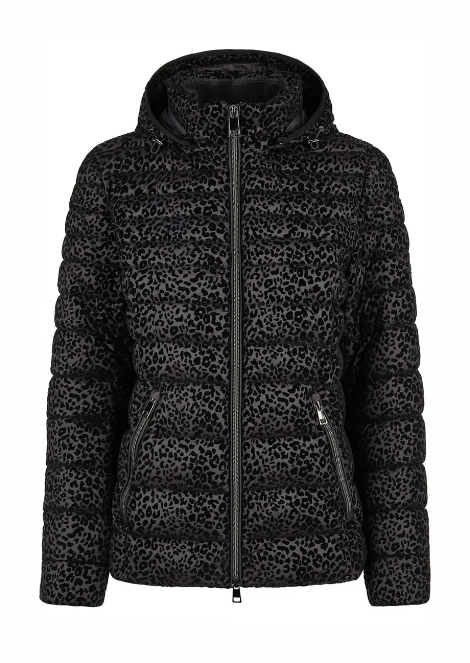 Steppjacke in Animal Print