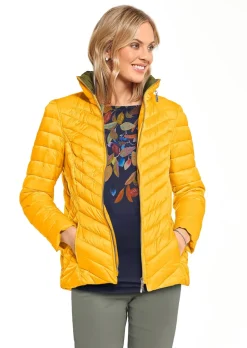 Steppjacke in figurschmeichelnder Optik