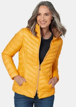Steppjacke in figurschmeichelnder Optik