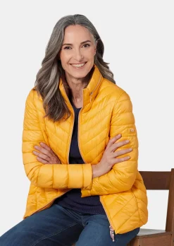 Steppjacke in figurschmeichelnder Optik