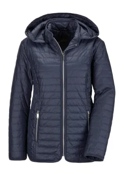 Steppjacke mit Kapuze