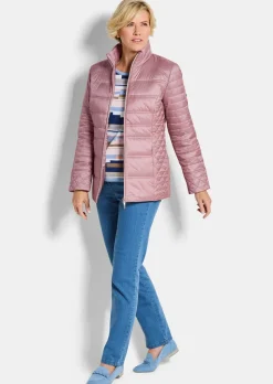 Steppjacke mit Reißverschlusstaschen