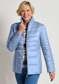 Steppjacke mit Reißverschlusstaschen