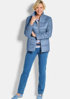 Steppjacke mit Reißverschlusstaschen
