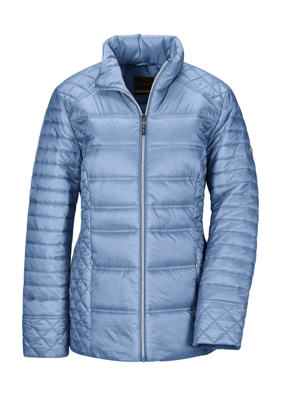 Steppjacke mit Reißverschlusstaschen