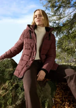 Steppjacke mit Reißverschlusstaschen