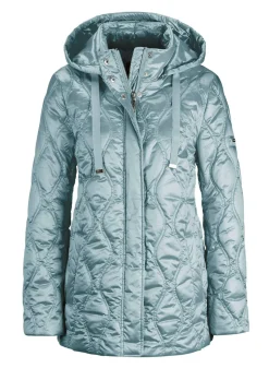 Steppjacke mit Wellenstepp
