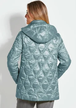 Steppjacke mit Wellenstepp