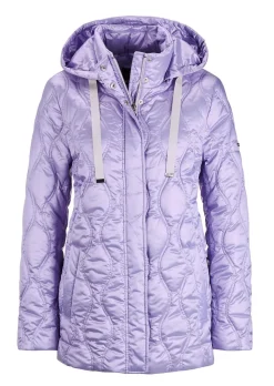 Steppjacke mit Wellenstepp