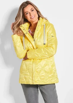 Steppjacke mit Wellenstepp