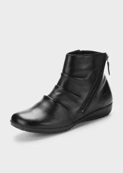 Stiefeletten aus echtem Leder