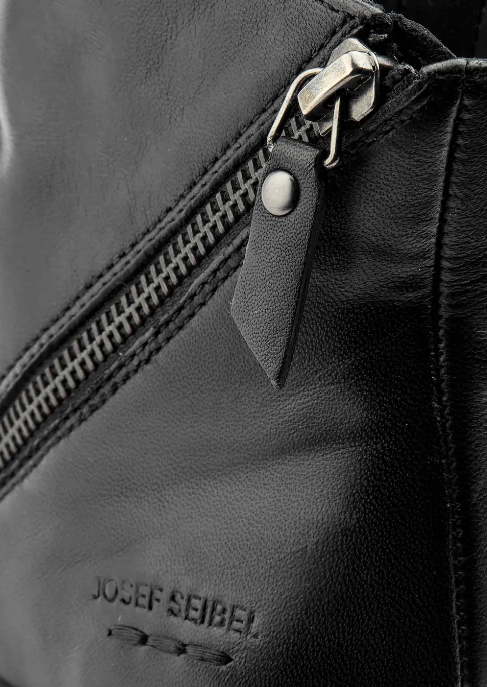 Stiefeletten aus echtem Leder
