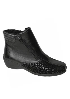 Stiefeletten aus echtem Leder