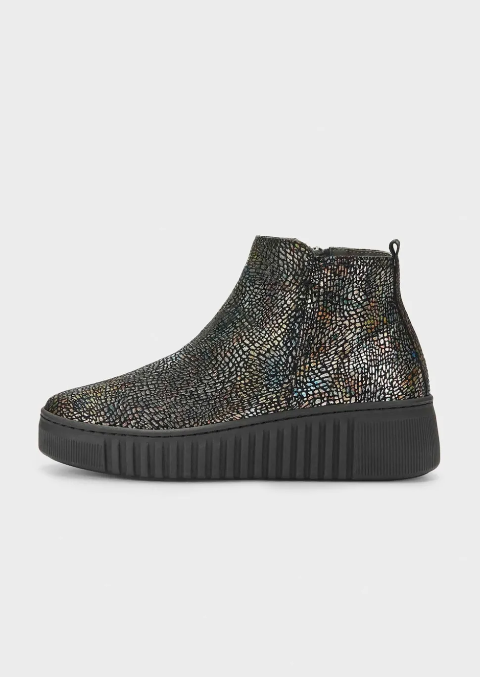 Stiefeletten mit flachem Schaft