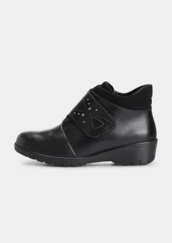 Stiefeletten mit Klettverschluss
