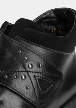 Stiefeletten mit Klettverschluss