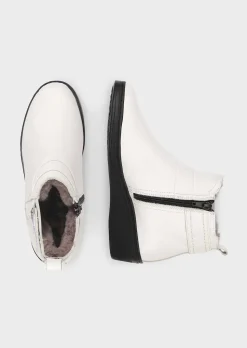 Stiefeletten mit Lammfell