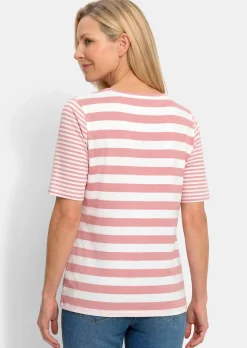 Streifenshirt aus softer Baumwollmischung