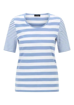 Streifenshirt aus softer Baumwollmischung